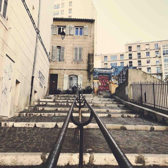 T2 De Charme Au Coeur Du Panier Appartement Marseilles Buitenkant foto